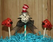 Mom's Killer Cakes & Cookies Original Dr. Seuss Cat in the Hat Inspired Cake Pops Starring Karlos K. Krinklebein Il_170x135