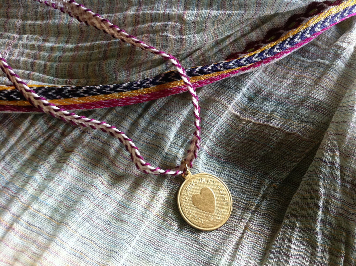 You Are Always In My Heart Necklace  No. 1