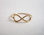 Infinity Ring 14k Gold-Filled Jewelry