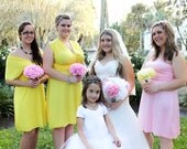 Infinity Convertible Wrap Dress Knee Length... Bridesmaids, Special Occasion, Holidays, Prom, Beach, Honeymoon, Vacation