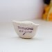 Thinking of you ceramic bird keepsake unique gift porcelain messenger bird sculpture