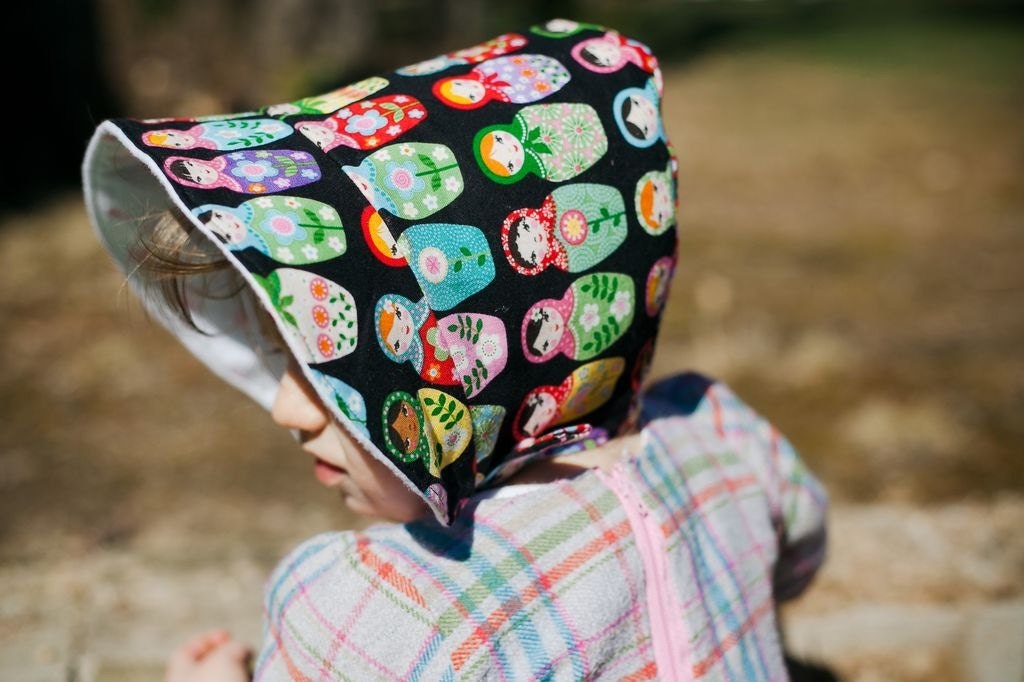 Spring Dolls Bonnet Baby / Toddler Sun Hat summer