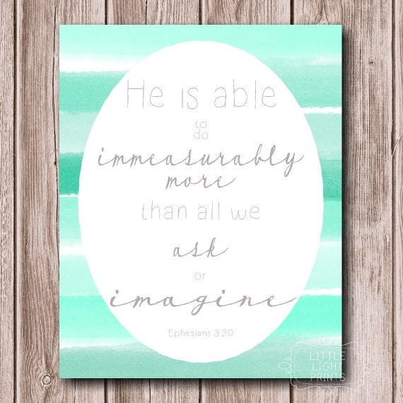 Immeasurably More Print