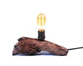 Pacific Drift Wood Lamp Constructed Entirely Of Recycled Hardware Made In San Francisco