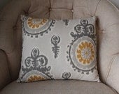 16 x 16 Ikat Pillow w/insert