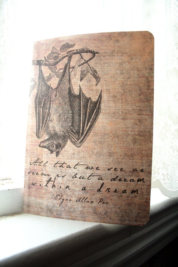Poe's Bats and Dreams Journal