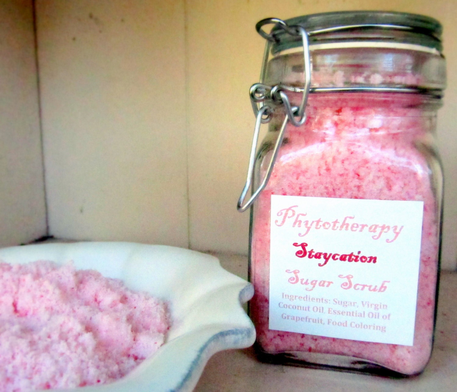 Sugar Scrub "Staycation"- Beachy Coconut Scent