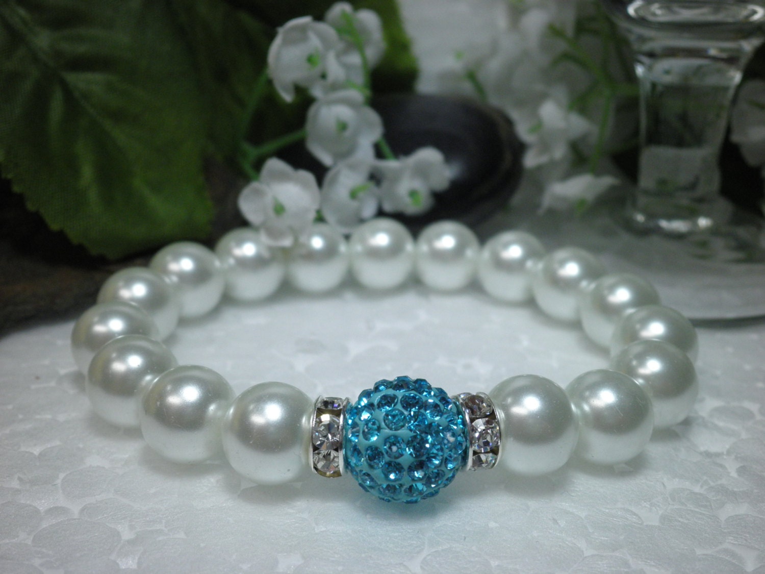 Gorgeous Turquoise Crystal Bracelet