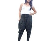 Trousers Ninja Comfortable Pants,Unisex , Charcoal Grey Cotton Jersey.