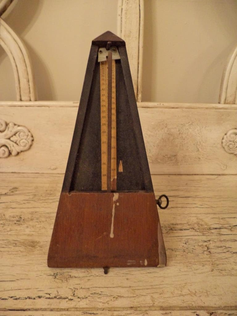 Rustic Wooden Metronome