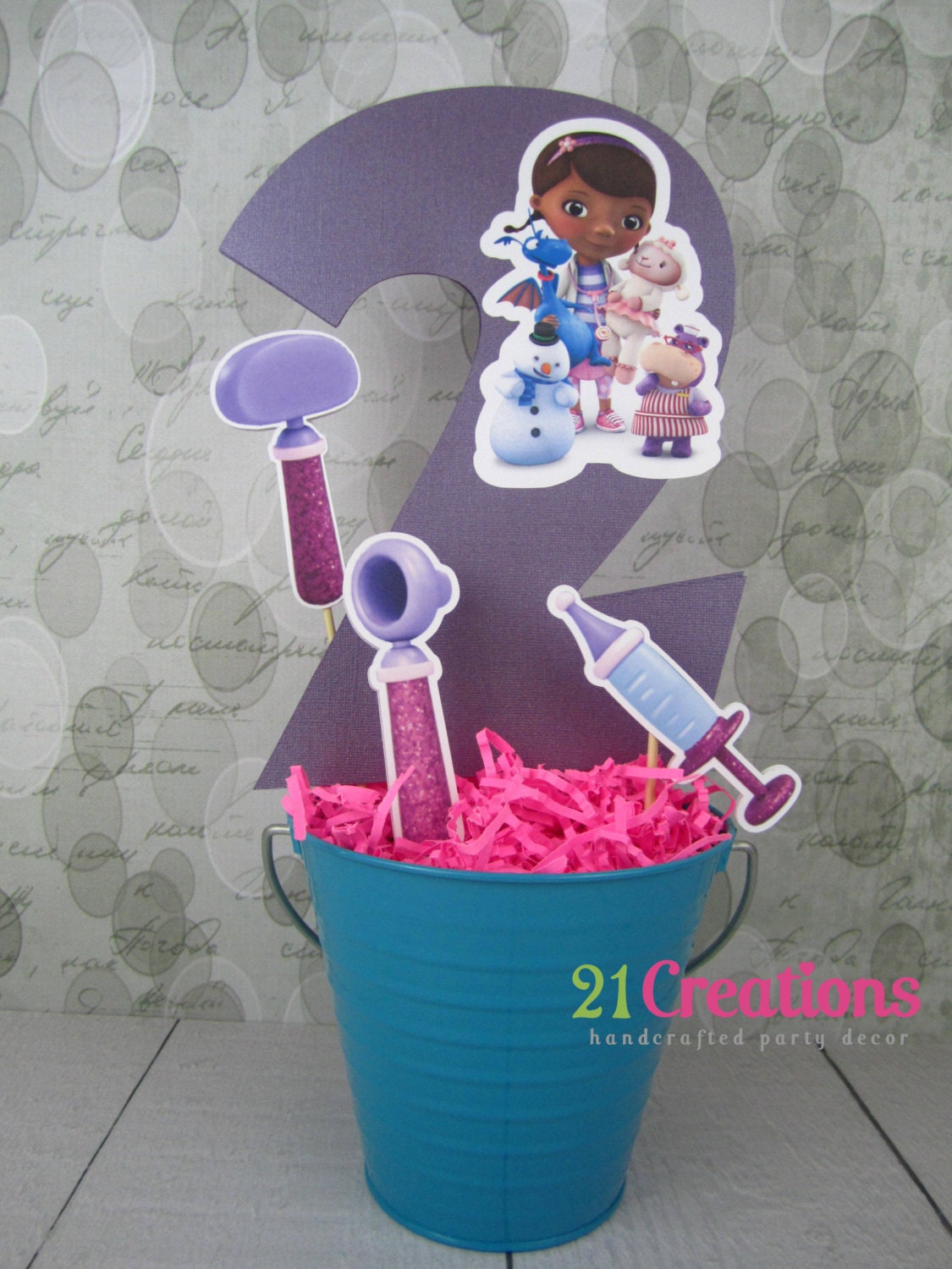 Doc Mcstuffin Centerpiece