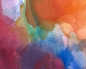 Watercolor Painting, Veils