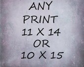 Any Photograph 11x14 or 10x15 You choose Dreamy Nature Whimsical Nursery Decor Surreal Portraiture Still life