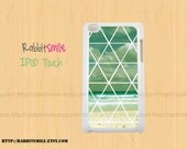 Triangle Beach iPod touch 4th / 5th Generation Case, Cover / Ocean Sea Geometric iPod touch 4g / 5g Case / iPod 4 / 5 cover