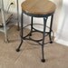 Toledo Stool With Heel Ring Backless RESERVED