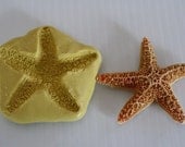 Silicone 3" starfish Mold for cake decorating, chocolate, hard candy, polymer clay, resin, wax, soap, silicone mould