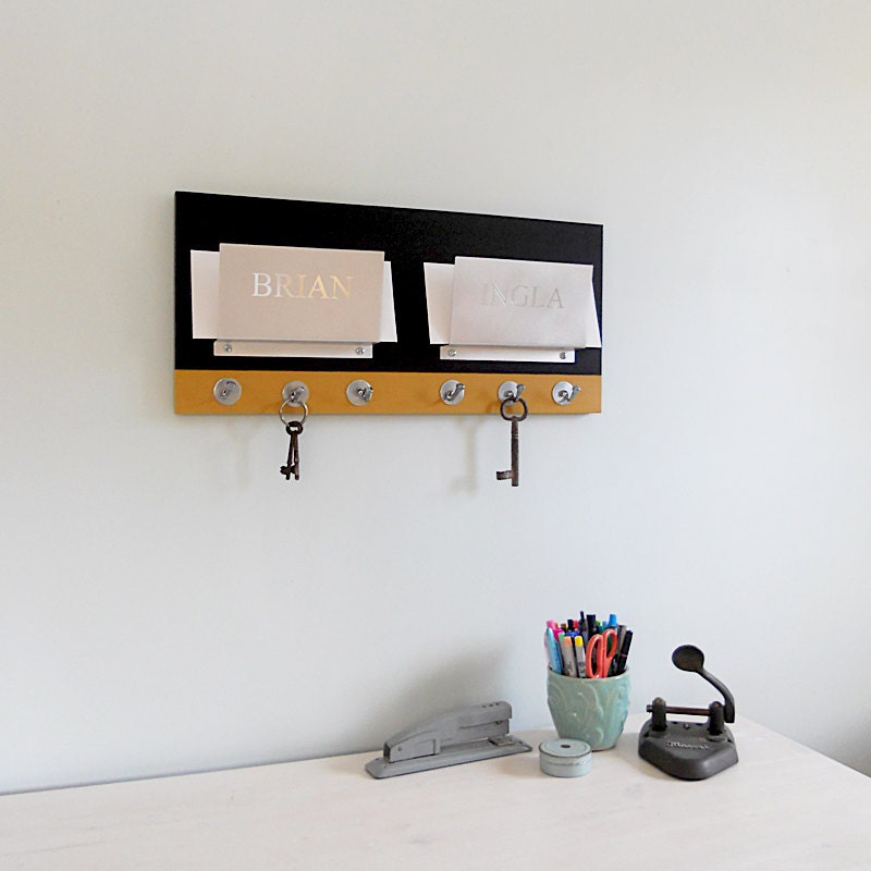 HARMONY: wall storage organization mail key rack modern