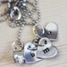 Personalized Mama Jewelry -Hand Stamped Heart Mama Necklace- Personalized Necklace- Customized Jewelry- Personalized Jewelry