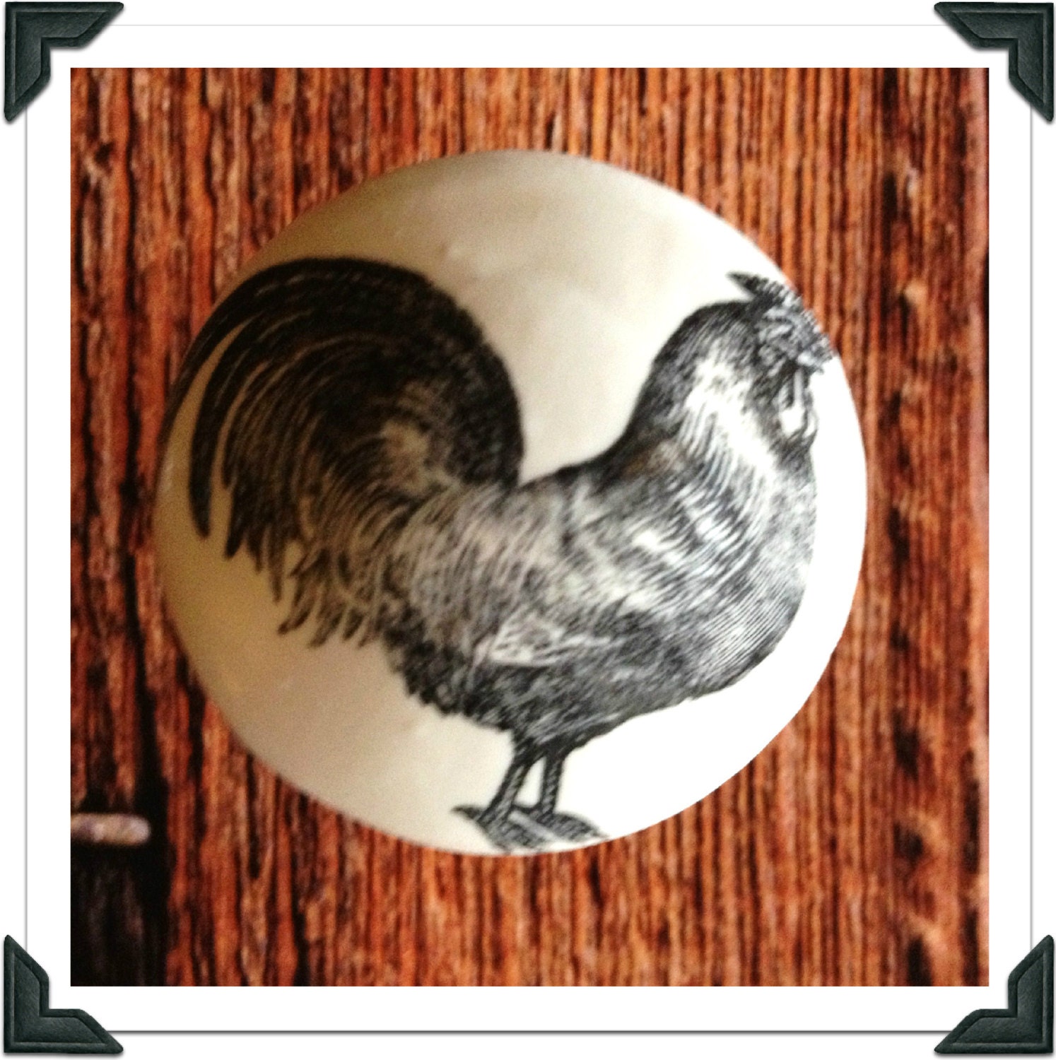 Rooster Knob