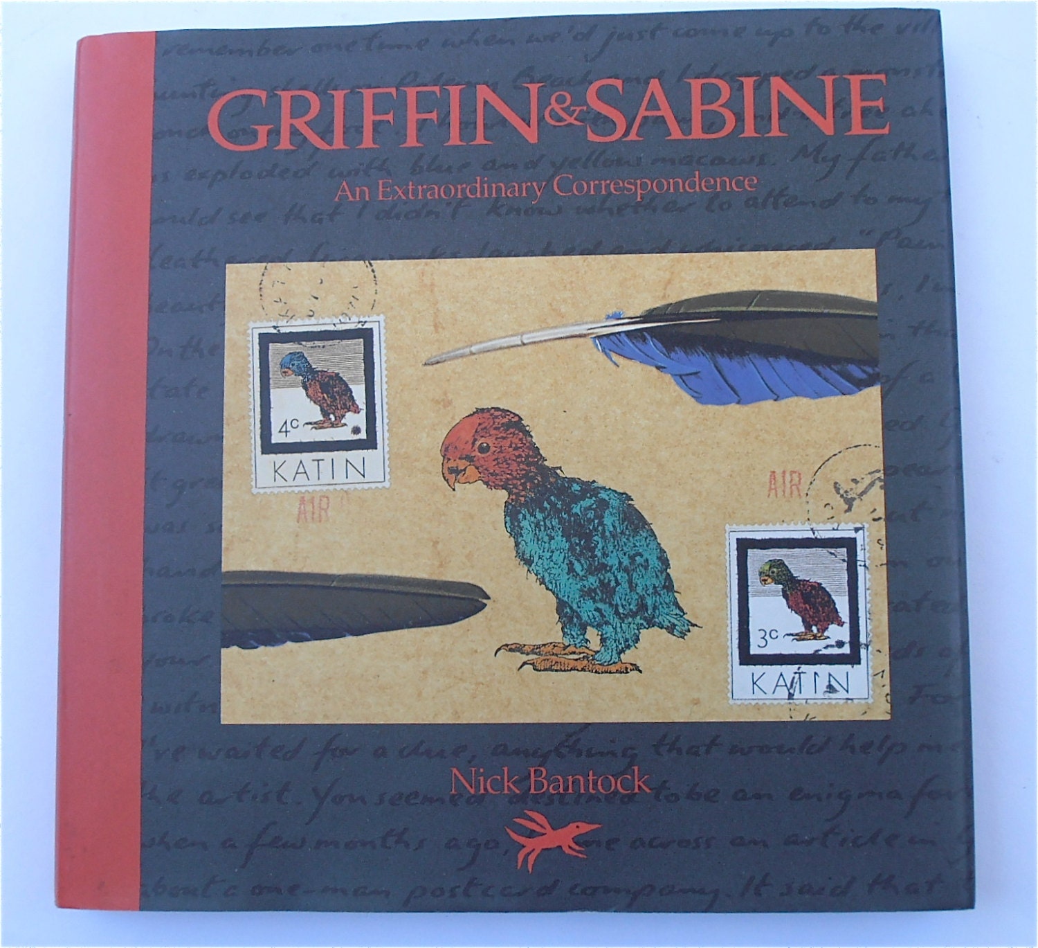 Vintage Griffin and Sabine Book 1991 Griffin and Sabine Hardcover Book Vintage Nick Bantock Collectible Book Vintage Illustration Art Book