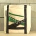 Nautical Bag Nautical Gift Gym Bag Recycled Sail Bag Classic Tote Unisex Bag Boat Bag Fashion Tote Market Tote Black and Green Bag (R4)
