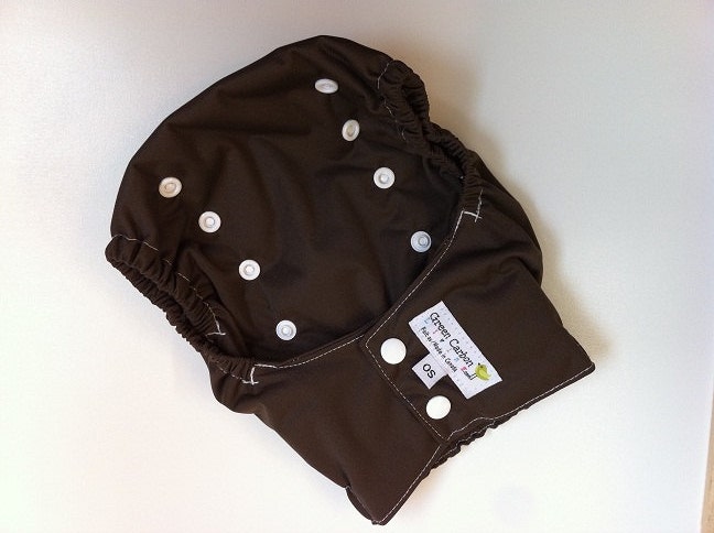 Chocolate Brown - Diaper Cover - One Size
