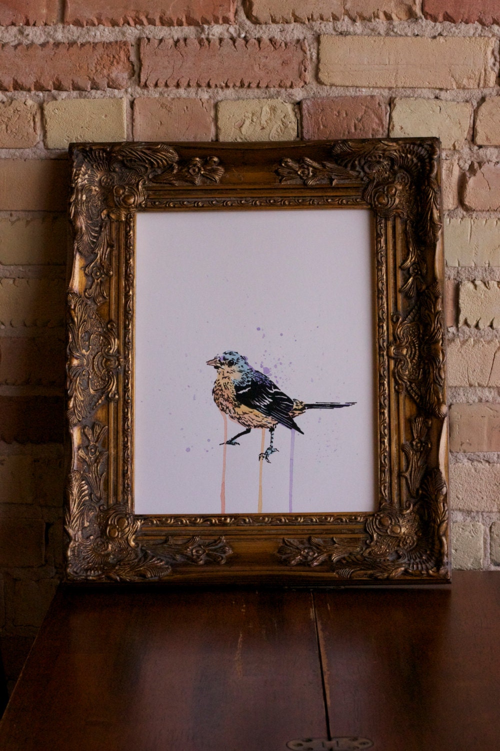 Watercolor Oriole - 11x14 poster