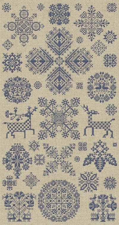 Through The Bitter Frost & Snow - 37 Christmas Ornaments - Instant Download PDF Booklet