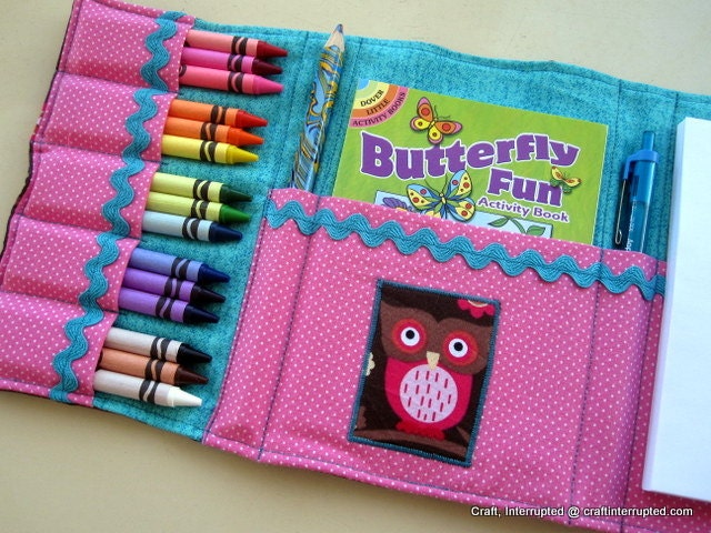 Brown Owls Scribblet Art Wallet