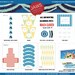 Summer Beach Party - Jaws Party - Shark Attack Party - Printable Birthday Party Dessert Table Decorations - FULL SET