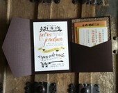 Custom Wedding Invitation Design