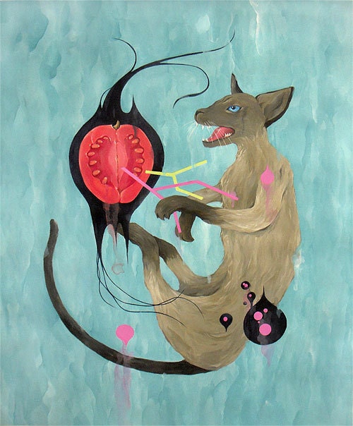 Original painting - "The Kill"