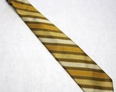 Vintage Necktie Golden Yellow Oleg Cassini Tie