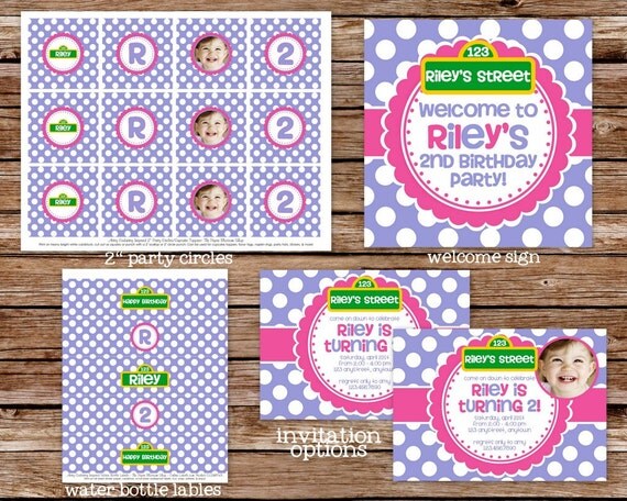 Custom Printable Abby Cadabby Inspired Birthday Party Package Il_570xn