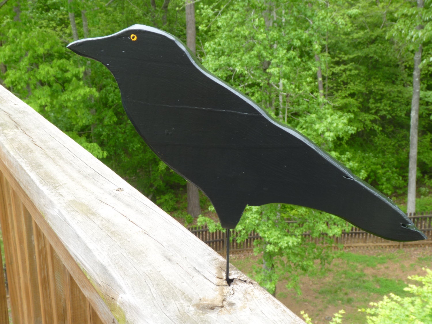 Folk Art Crow