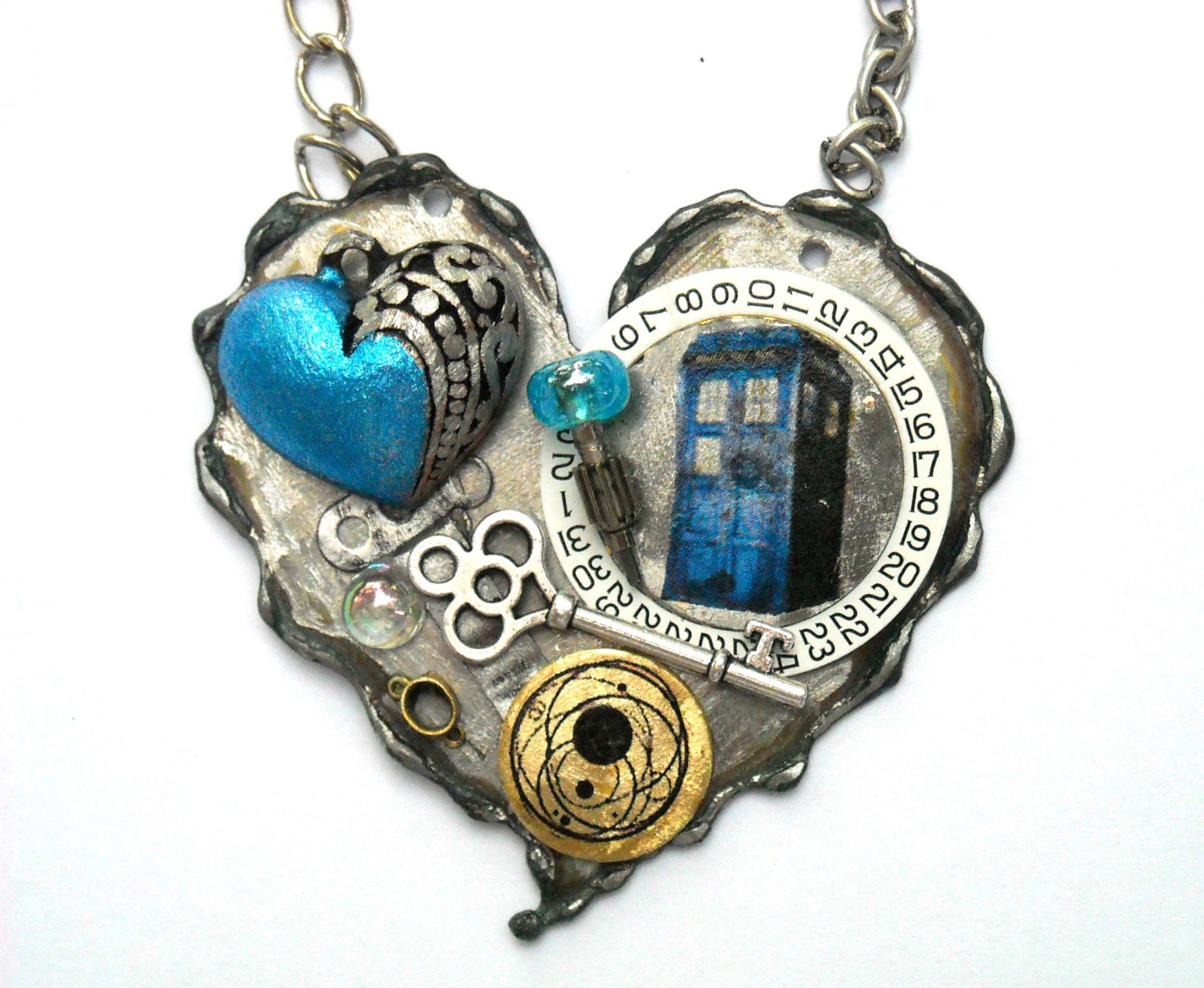 Doctor Who Necklace "In the Heart of the Vortex"