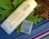 Pina Colada Lip Balm, Natural Chapstick, Lip Balms Shea butter, Home and Living, Bath and body, Almond Scent chapstick