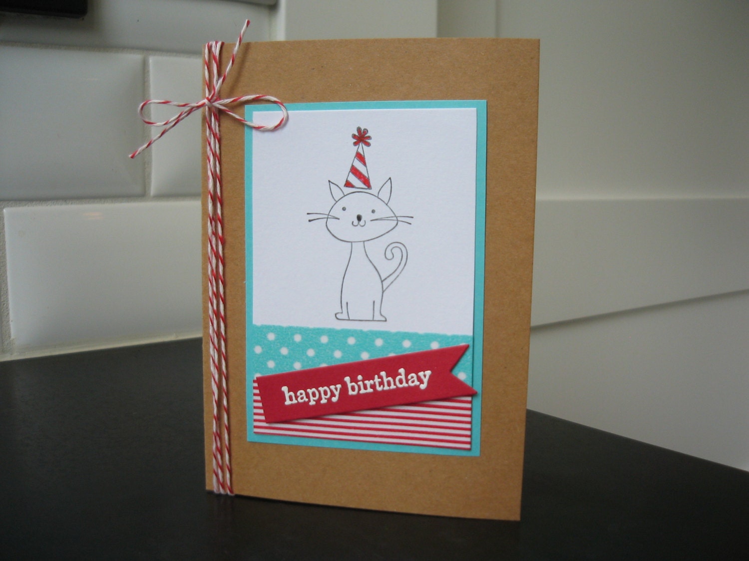 Cat Birthday Card