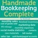 Pantone Spring 2013 Color Scheme - Handmade Bookkeeping Complete - Etsy Bookkeeping - Savings Package