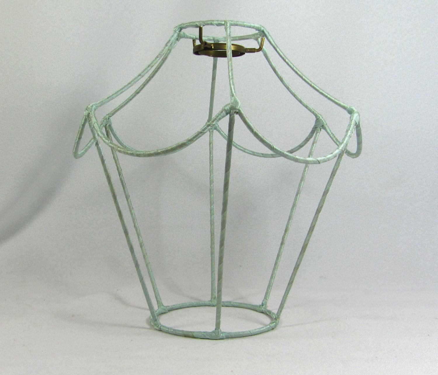 Lamp Shade Frame for Table, Bridge or Pendant Custom Chinese Pagoda Hand Made NYC