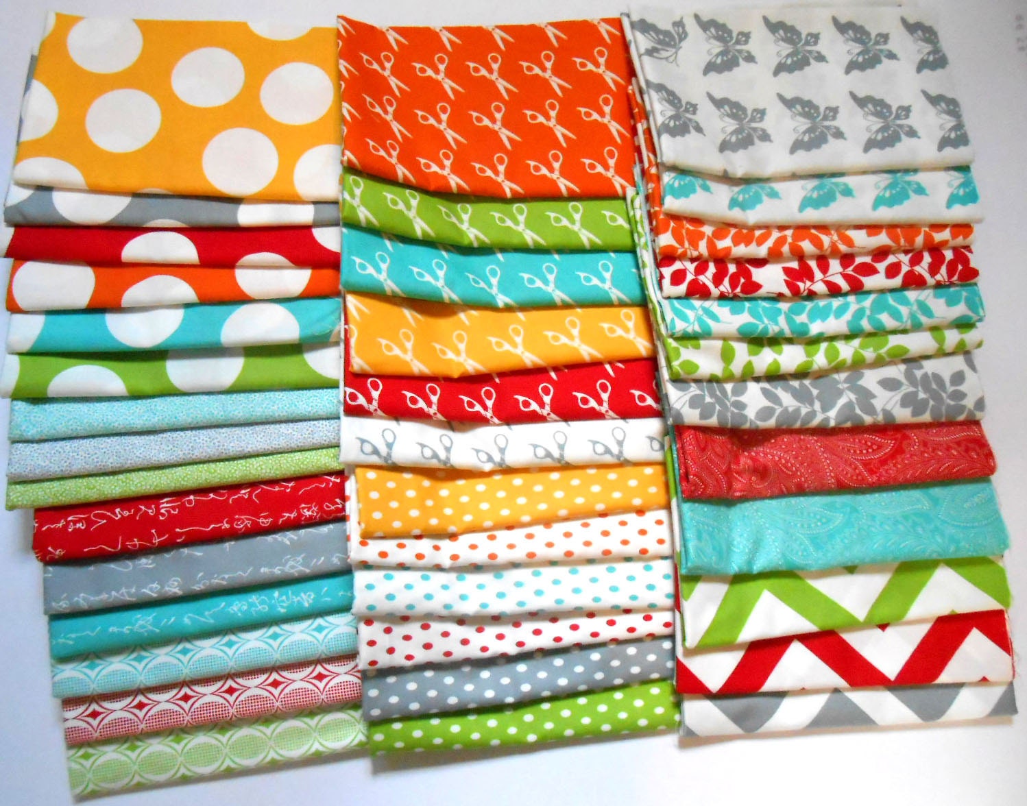 39  Half Yards of "Half Moon Modern" Fabrics by Moda
