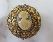 Goldette Vintage Pill Box