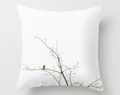 Decorative Photo Throw Pillow Cover Barn Swallow Minimalist Nature  Home Decor Pillow 18x18 Gift for Him Gift for Her  White Rust Royal Blue - PopPopPhotography