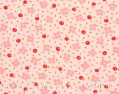 Half Yard Cherry on Top Sprinkles in Strawberry Pink, Keiki, Moda Fabrics, 100% Cotton Fabric