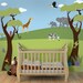 Jungle Wall Stencils, Boys Room, 30 Wall Stencils for Boys Wall Mural - FREE SHIPPING (USA)