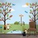 Forest Wall Mural Stencil Kit for Kids Room Baby Nursery