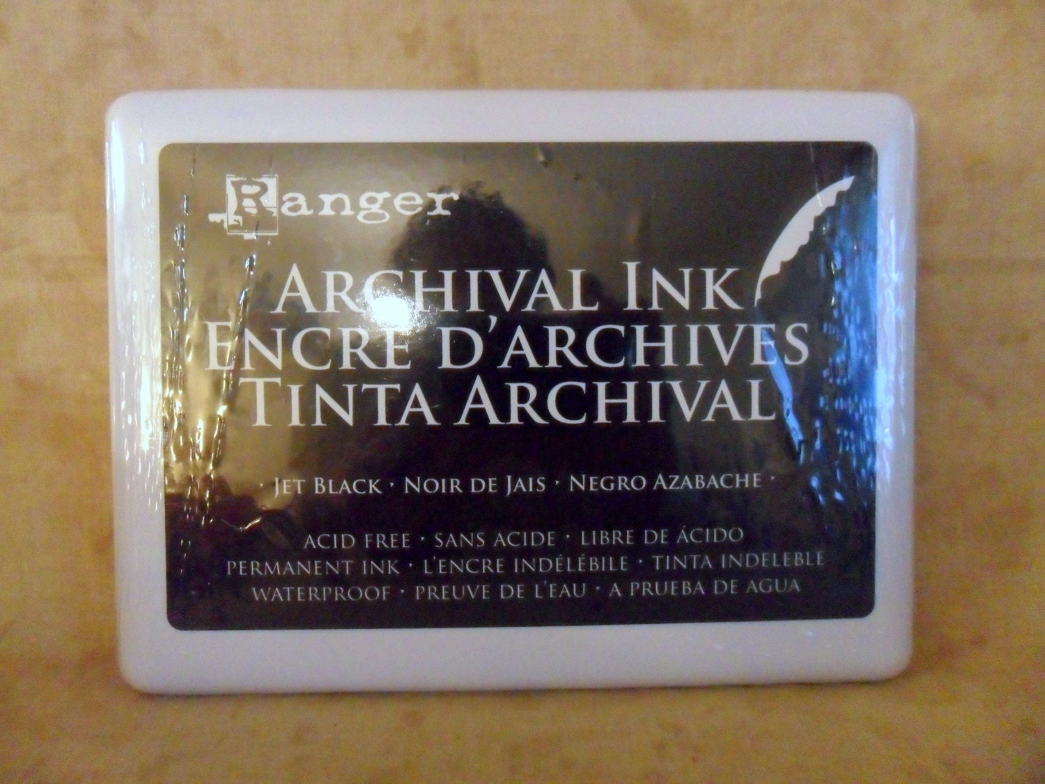 Jet Black Archival Ink Stamp Pad by Ranger-SALE