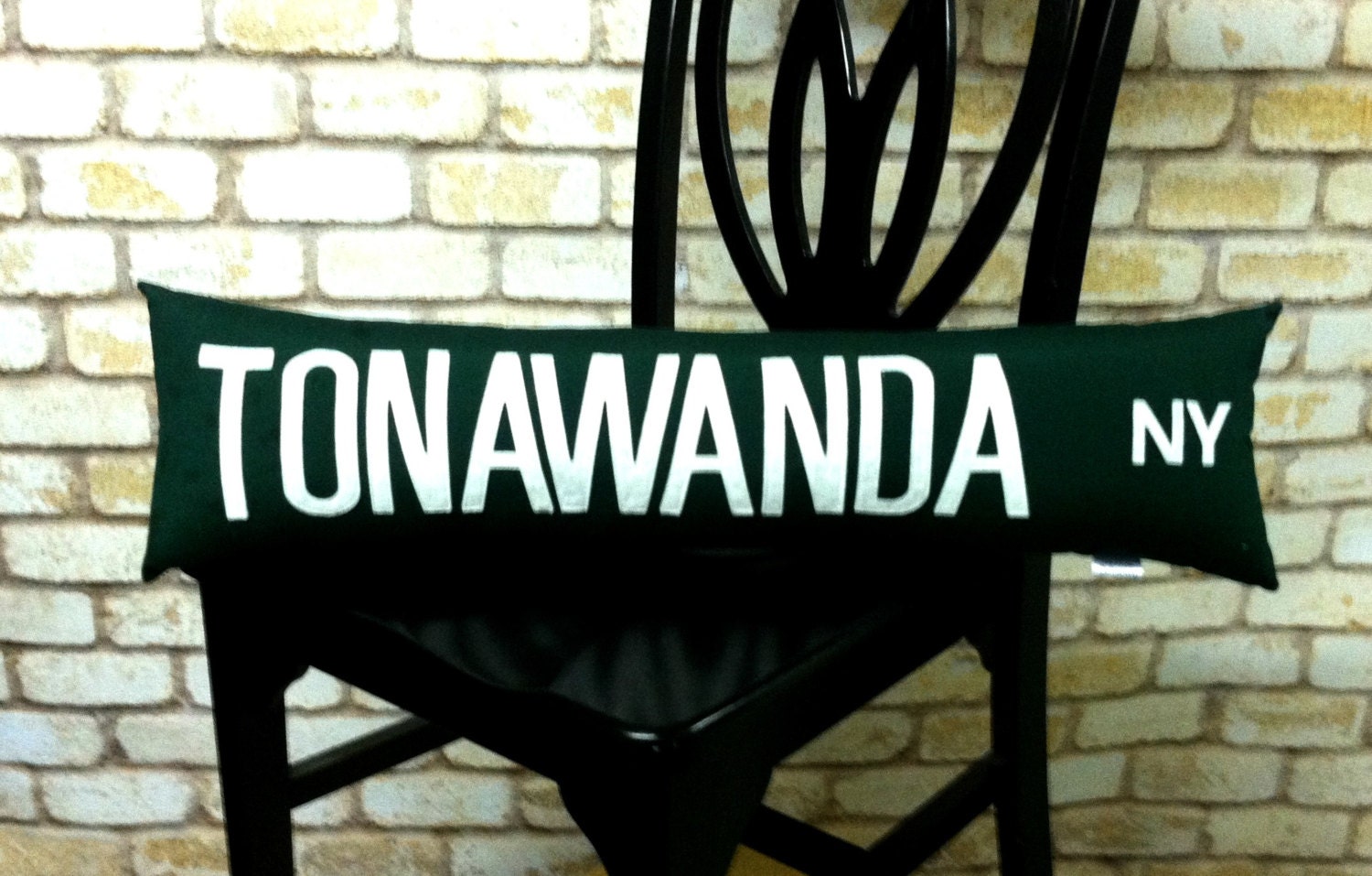 Tonawanda NY Street Sign Pillow or You Pick the Street or Any Other City at no Extra Cost