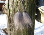 Pearl Fox Dangle Earrings