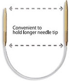 9.5" Circular Bamboo Needles